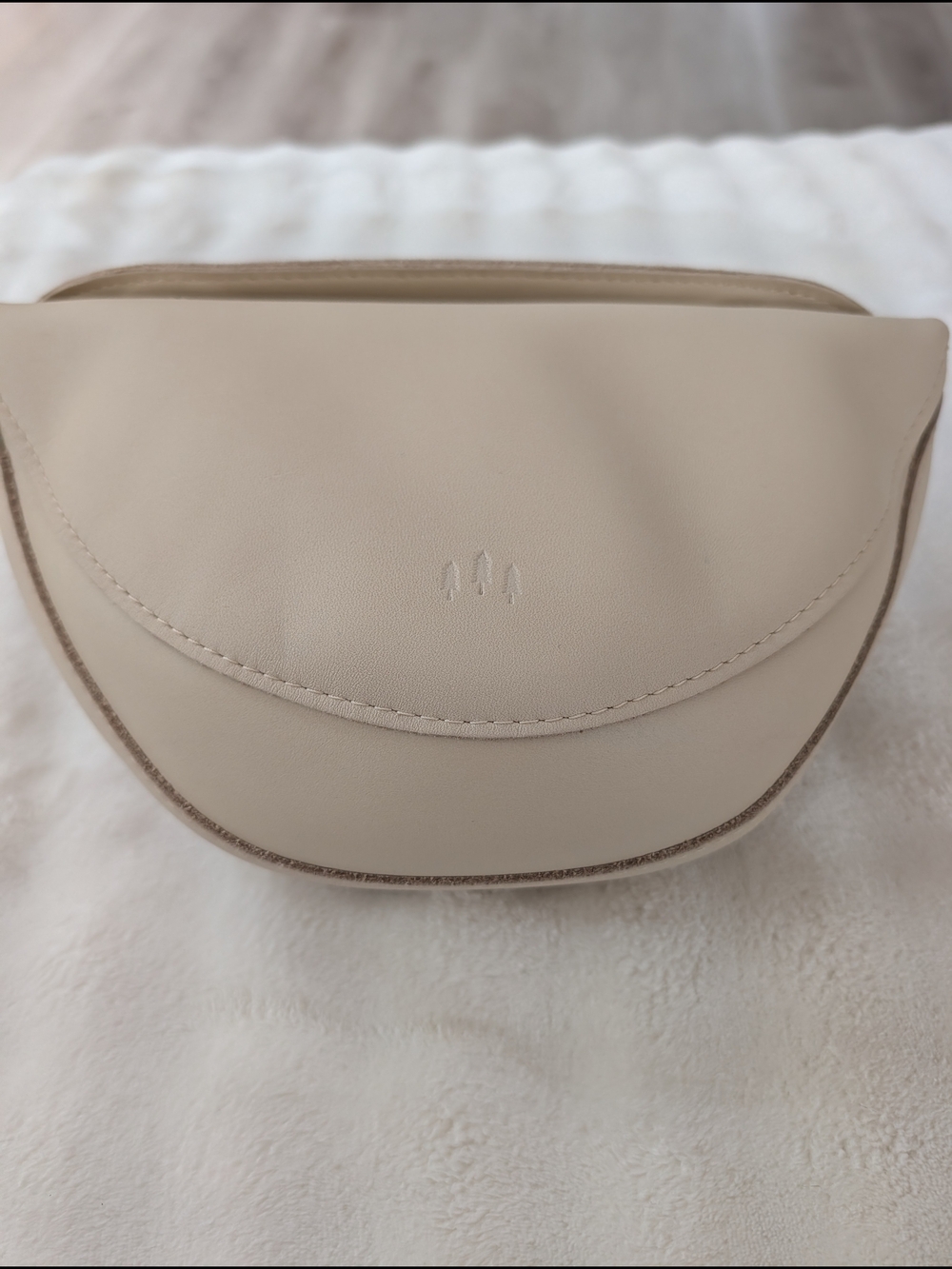 Portland Leather Goods Medium Koala Sling Bag Bone Leather NWT/NEW
